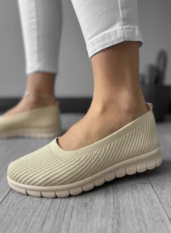 Espadrile dama casual bej CL16 T54-3