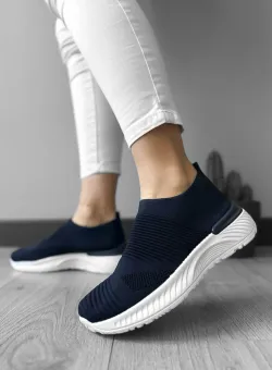 Espadrile dama casual bleumarin 566 T58-1