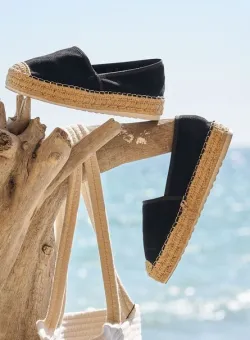 Espadrile dama Lemuria Negre