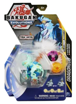 Figurina Bakugan Evolutions, Dragonoid Nano Sledge si Nano Lancer, 20138078