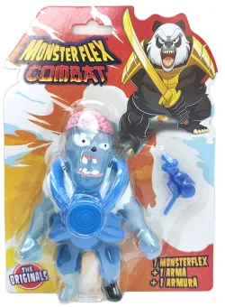 Figurina Monster Flex Combat, Monstrulet care se intinde, Space Zombie