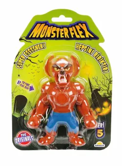 Figurina Monster Flex, Monstrulet care se intinde, S5, Bat Monster