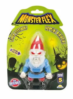 Figurina Monster Flex, Monstrulet care se intinde, S5, Evil Gnome