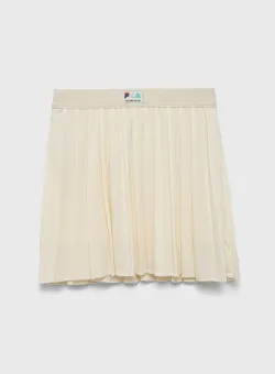 Fila fusta fete culoarea bej, mini, evazati