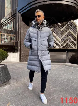 Geaca barbati groasa de iarna gri 1150 59-3