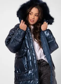 Geaca dama Meriola Albastra