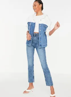 Geaca dama Wendy albastra