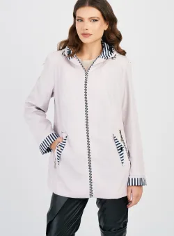 Geaca Dora roz pal subtire matlasata