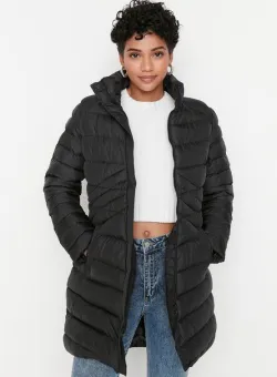 Geaca matlasata neagra Sibley