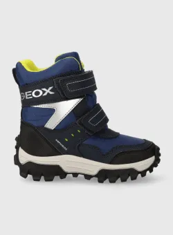 Geox cizme de iarna copii J36FRC 0FUCE J HIMALAYA B ABX culoarea albastru marin