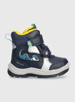 Geox pantofi copii B363VA 054FU B FLANFIL B ABX culoarea albastru marin