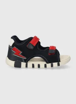Geox sandale copii SANDAL IUPIDOO culoarea albastru marin