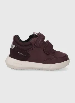 Geox sneakers pentru copii B365GA 032FU B HYROO WPF culoarea bordo