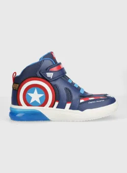 Geox sneakers pentru copii culoarea albastru marin