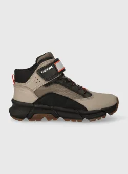 Geox sneakers pentru copii culoarea bej