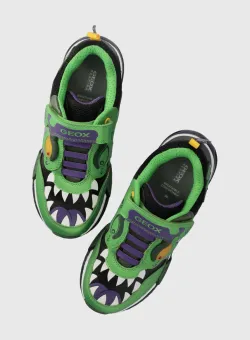 Geox sneakers pentru copii culoarea verde