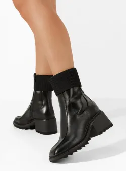 Ghete cu toc Aryanna negre