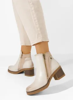 Ghete cu toc Terenzi bej