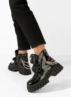 Ghete dama Marigold negre