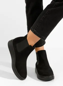 Ghete dama piele Oleira V2 negre