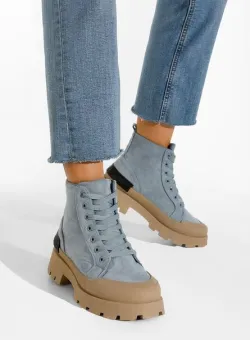 Ghete sport dama albastre Serrena