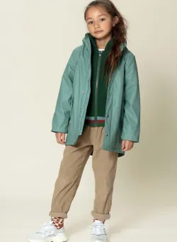 Gosoaky geaca de ploaie copii SNAKE PIT culoarea turcoaz