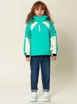 Gosoaky geaca de schi pentru copii FAMOUS DOG culoarea turcoaz