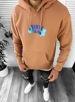 Hanorac barbati crem slim fit 3066 42-1.1