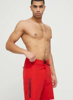 Helly Hansen pantaloni scurti de baie culoarea rosu