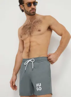 HUGO pantaloni scurți de baie culoarea verde 50510190