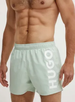 HUGO pantaloni scurti de baie culoarea verde