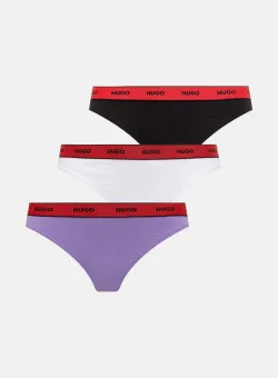 HUGO tanga 3-pack culoarea negru, 50480150