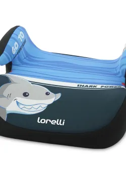 Inaltator auto Lorelli, Topo Comfort, 15-36 kg, Shark Light Dark Blue