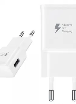 Incarcator Fast Charge 5V / 2A - 9V / 1.67A ALB - Samsung S10 / S10+ / S8 / S9 / S7 / S7 edge / S9+ / A5 / A6 / A8 - ALB CU6