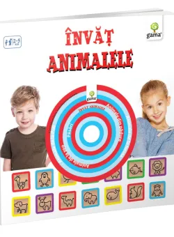 Invat animalele, Carti educative cu CD 2016