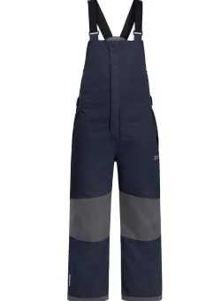 Jack Wolfskin pantaloni de schi pentru copii ACTAMIC 2L INS BIB culoarea albastru marin