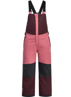 Jack Wolfskin pantaloni de schi pentru copii ACTAMIC 2L INS BIB culoarea roz
