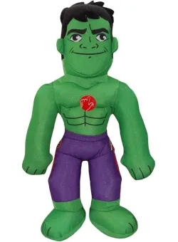 Jucarie din plus cu sunete Sambro, Hulk, Marvel Super Hero, 38 cm