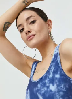 Juicy Couture sutien sport Lazlo culoarea gri, modelator