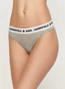 Karl Lagerfeld Tanga culoarea gri