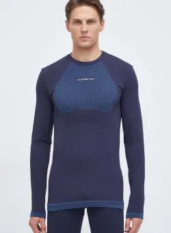 LA Sportiva longsleeve funcțional Synth Light culoarea albastru marin