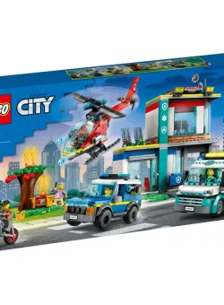 LEGO® City - Centru pentru vehicule de urgenta (60371)