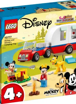 LEGO® Disney Mickey and Friends - Camping cu Mickey Mouse si Minnie Mouse (10777)