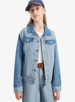 Levi's geacă din denim pentru copii