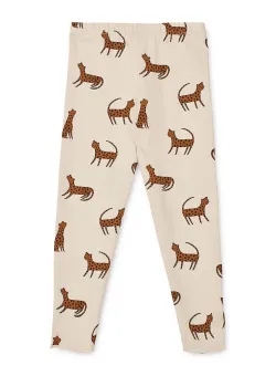 Liewood leggins copii culoarea bej, modelator, LW17205