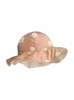 Liewood pălărie reversibilă pentru copii Amelia Reversible Sun Hat culoarea bej