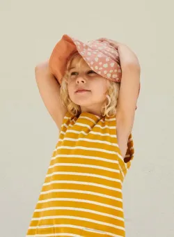 Liewood pălărie reversibilă pentru copii Amelia Reversible Sun Hat culoarea roz