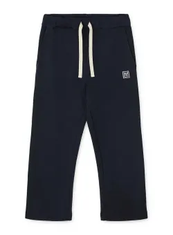 Liewood pantaloni de trening pentru copii culoarea albastru marin, neted