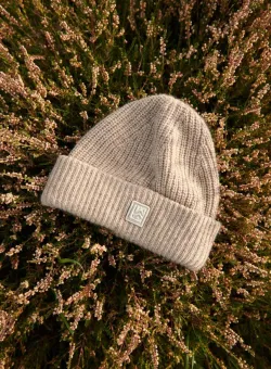 Liewood șapcă de lână pentru copii culoarea bej, de lana