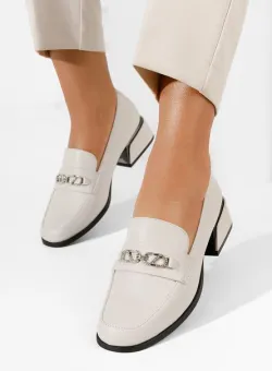 Loafers dama Vendera bej